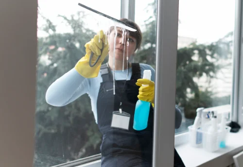 Nettoyage de vitres intérieures et extérieures à Vieux-Charmont